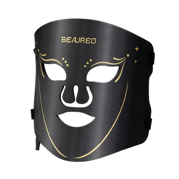 Vividze uređaj za fotopodmlađivanje kože s LED silikonskom maskom - uklanjanje pjega, pomlađivanje kože, terapija bojom svjetla, kućna upotreba, prijenosno, IPX8, ugrađena baterija 800–1000 mAh