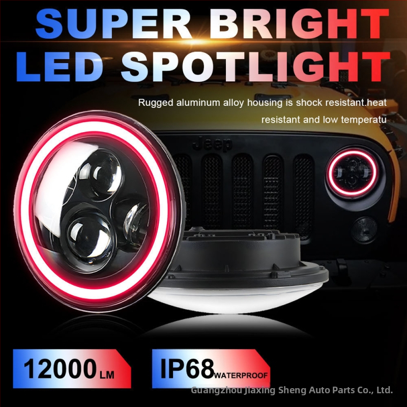 LED svetlo Wrangler s Angel Eye a šošovkou s apertúrou, hliníkové puzdro, IP66, 12-48V, prispôsobiteľné