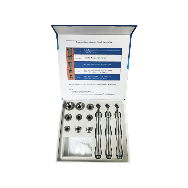 Prijenosni uređaj za njegu kože s dijamantnom mikrodermabrazijom, ugrađena baterija 500–800 mAh, model sc864, za kućnu upotrebu.