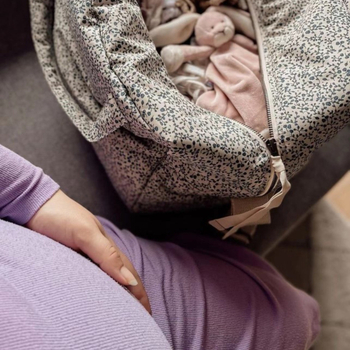 Košara za skladištenje majčine torbe, dansko-nordijski stil, cvjetni uzorak, pamukasto platno, vodootporno, branda Baby Stromi