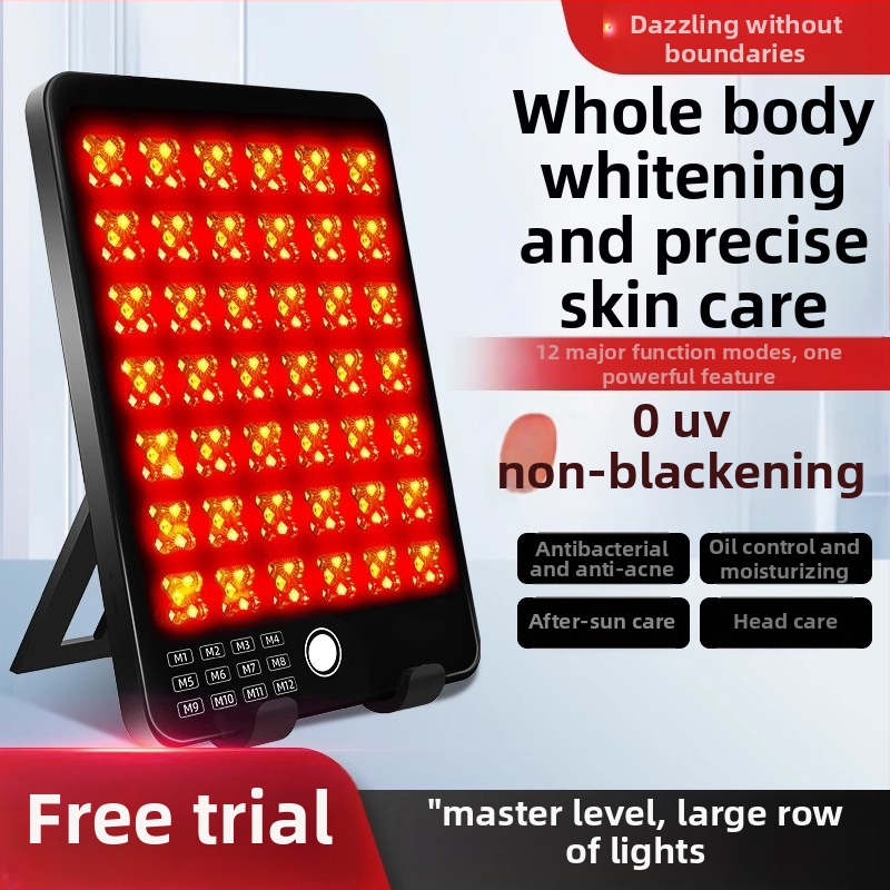 Uređaj za pomlađivanje kože s crveno-plavim svjetlom za kućnu upotrebu — prijenosno kozmetičko sredstvo Shunmei, baterija 1200–2000 mAh, IPX0