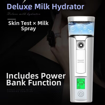 Φορητή συσκευή νάνο κρύου ψεκασμού για ενυδάτωση προσώπου με οθόνη, 1 ταχύτητα, κρύος ψεκασμός, περίβλημα ηλεκτροπλατινισμού, ενσωματωμένη μπαταρία 800–1000 mAh, αυτονομία 1–3 ώρες, χρόνος ομίχλης 61–120 δευτερόλεπτα