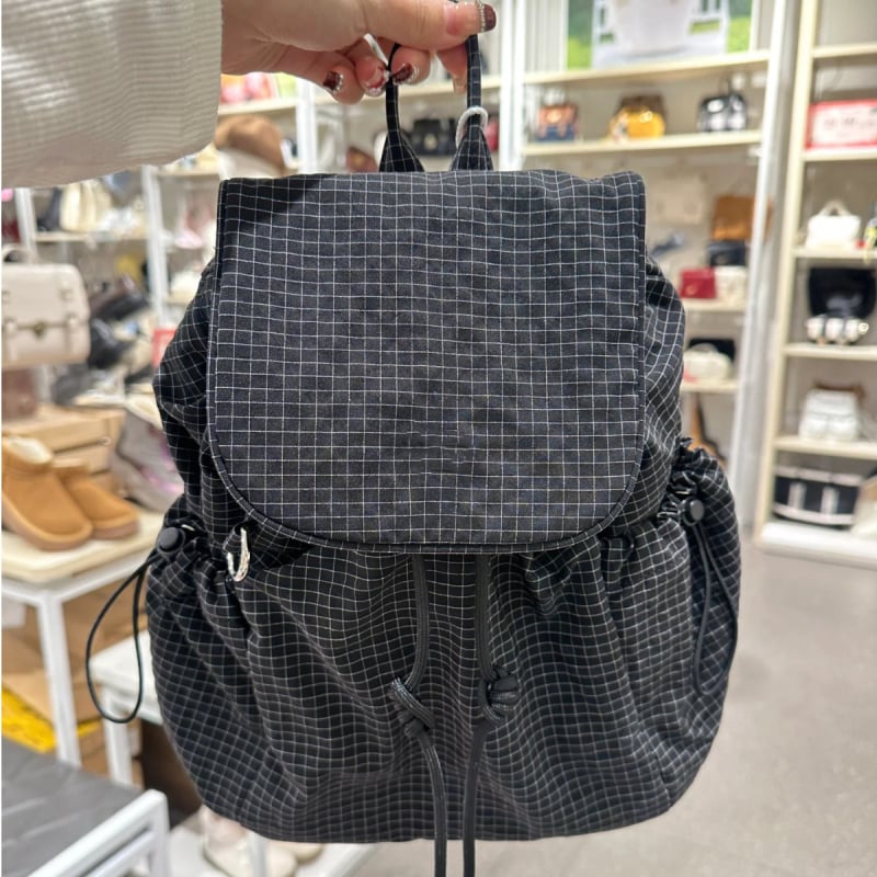 Japanski stil casual platneni ruksak s poklopcem, poliester, zatvaranje zipom, unutarnja džep sa zipom i džep za telefon, unutarnja podjela, za svakodnevnu upotrebu, proljeće 2018