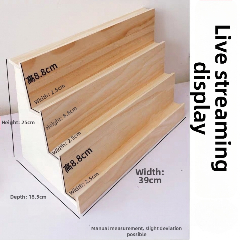 Raft display în trepte din metal, organizator de birou minimalist, stil artistic, proveniență Jilin, primăvara 2025