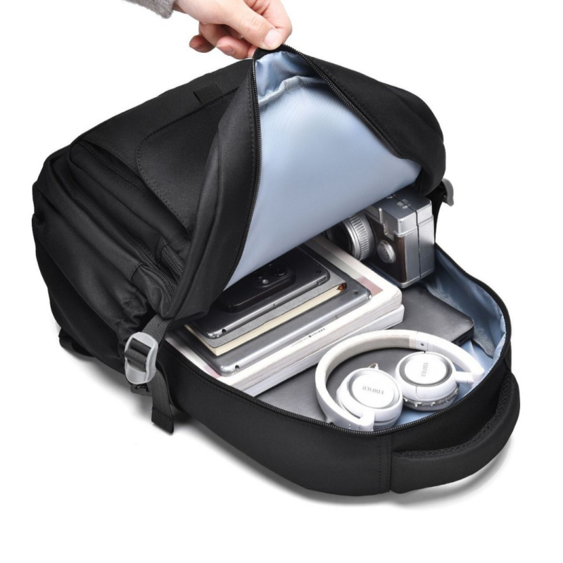 Unisex πολυλειτουργική τσάντα πλάτης για σχολείο και ταξίδια, χωρητικότητα 20–35 L, συμβατή με φορητό υπολογιστή 15 ιντσών, πολυεστέρας, αδιάβροχη