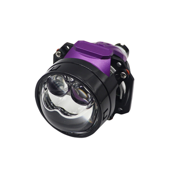 LED priekinis žibintas su bifokaline objektyvu, 45W, 12V, suderintas su H4/H7, modelis Z04