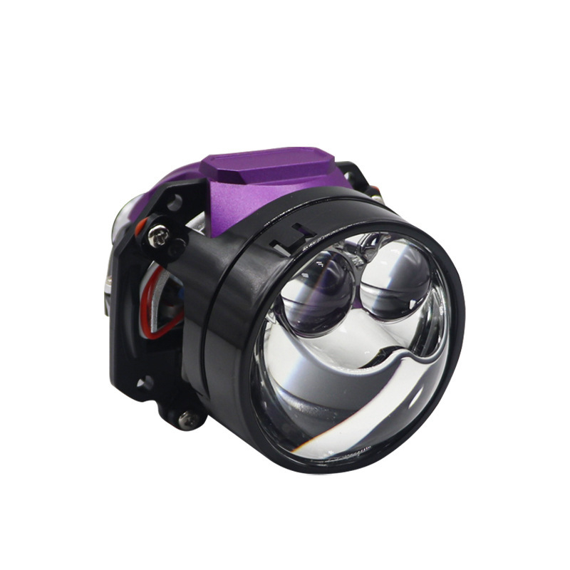 LED priekinis žibintas su bifokaline objektyvu, 45W, 12V, suderintas su H4/H7, modelis Z04