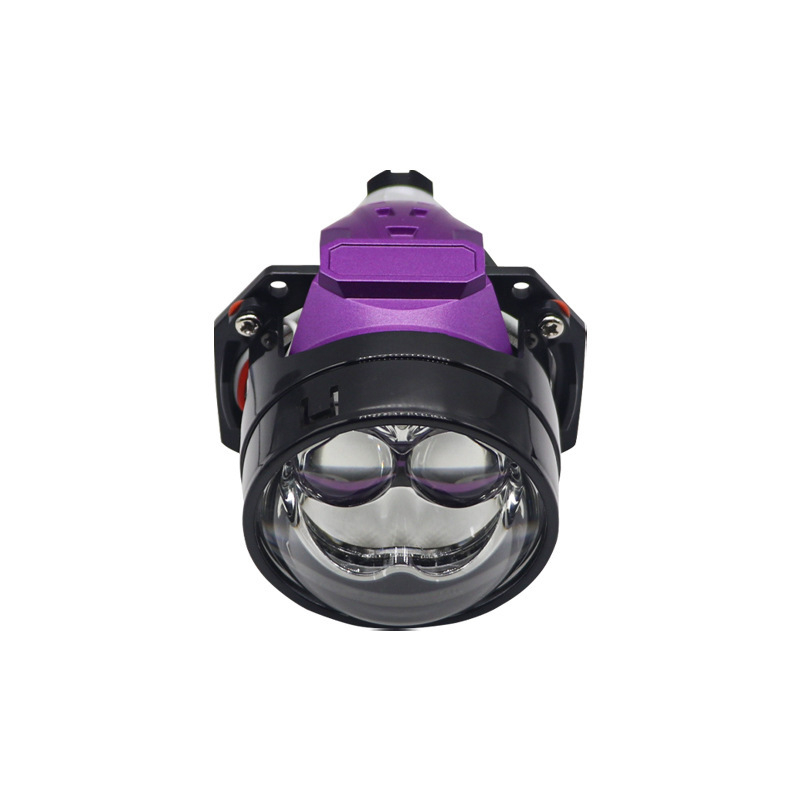 LED priekinis žibintas su bifokaline objektyvu, 45W, 12V, suderintas su H4/H7, modelis Z04