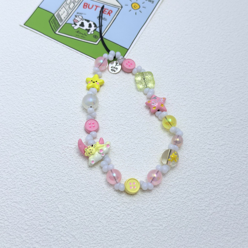 Lănțișor de telefon din PVC, cu sfoară PVC și cataramă din plastic, unisex, personalizare disponibilă.