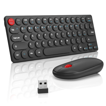 Bežični set tipkovnice i miša K380, 64 tipke s Fn, Bluetooth i 2.4G, DPI 1200, Plug-and-Play