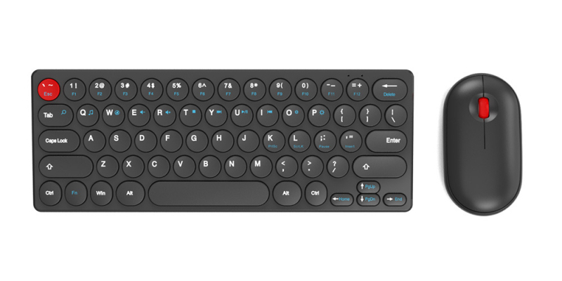 Bežični set tipkovnice i miša K380, 64 tipke s Fn, Bluetooth i 2.4G, DPI 1200, Plug-and-Play