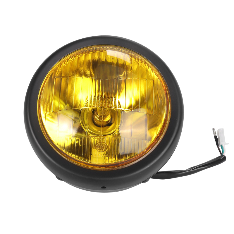 CG125 modificirano retro prednje svjetlo za GN125, okruglo prednje kućište s crnim – dijelovi za motocikle