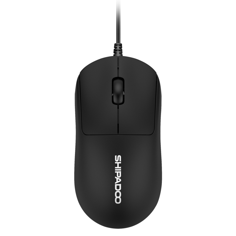 Shibaido S310 optička miša, 1200dpi, 3 tipke, USB kabel + Bluetooth, za stolno računalo