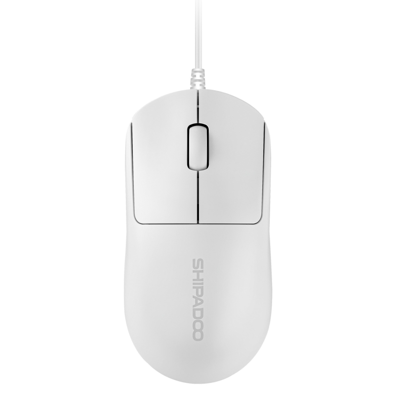 Shibaido S310 optička miša, 1200dpi, 3 tipke, USB kabel + Bluetooth, za stolno računalo
