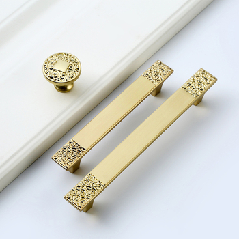 Λαβή για συρτάρι και ντουλάπα, Νέο Κινέζικο στυλ, Κράμα ψευδάργύρου, Ηλεκτροχρωμία, Μοντέλο 6122