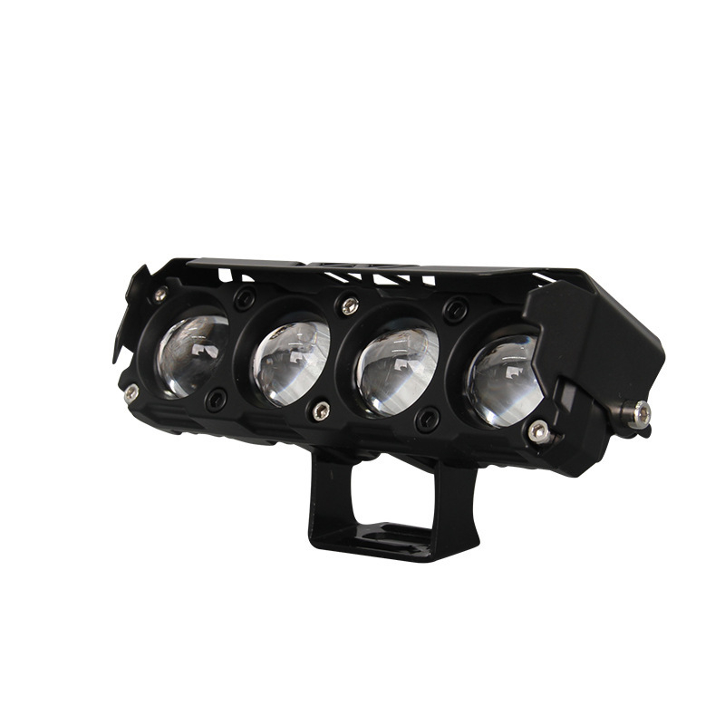 Motociklist LED spot svjetlo s višestrukom lećom, kućište od avionskog aluminija, 4x3570 LED, 60W, 9-80V, 3000 lm
