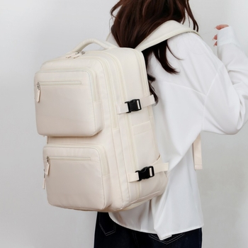 Unisex poslovni ruksak za službeno putovanje, velik kapacitet 20-35 L, vodoodbojni oksford materijal, stil poslovnog putovanja, smanjuje opterećenje