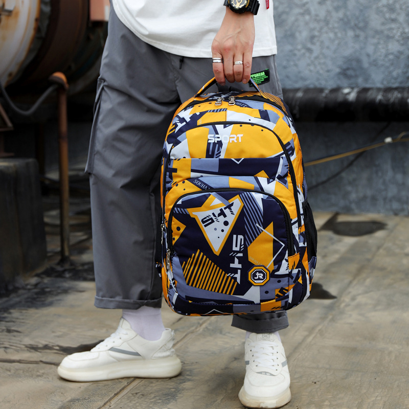 Unisex ruksak od Oxford tkanine, kapacitet ispod 20 L, prozračne naramenice s zračnim jastučićem, pogodan za poslovna putovanja