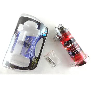 Автомобилен аудио кондензатор, 3F (3 Фарад), за автомобилен усилвател, тегло 1.3 кг