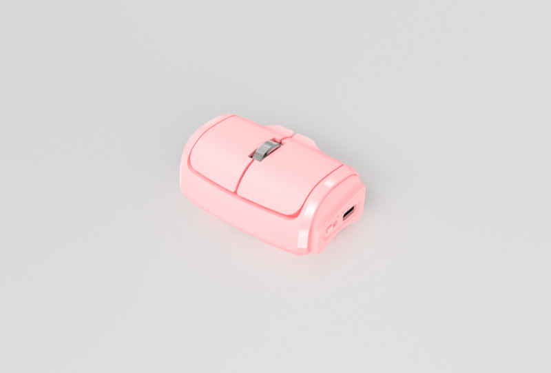 Μίνι ποντίκι Bluetooth σε σχήμα δαχτυλιδιού, διπλής λειτουργίας ασύρματο 2.4G + Bluetooth, 1000dpi, 3 κουμπιά, επαναφορτιζόμενο