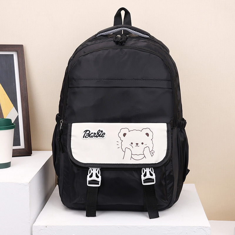 Σακίδιο σχολικό σε στυλ πανεπιστημίου, unisex, νάιλον, χωρητικότητα 36–55 L, κατάλληλο για φορητό 16 ιντσών, ιμάντες με μαξιλαράκι αέρα