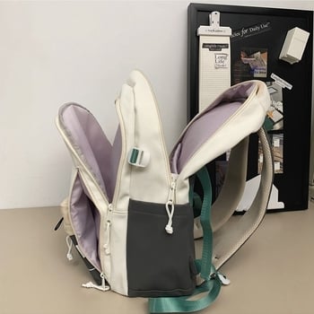 Unisex ruksak za svakodnevnu upotrebu, ergonomska potpora leđa, lagan, ulični stil, za učenike