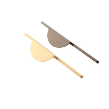 Ημικυκλικές διπλές λαβές ντουλάπας, κράμα ψευδαργύρου, ηλεκτροπλατίωση, μοντέλο 6596, κατάλληλες για γκαρνταρόμπα, ντουλάπες, συρτάρια και ντουλάπι τηλεόρασης