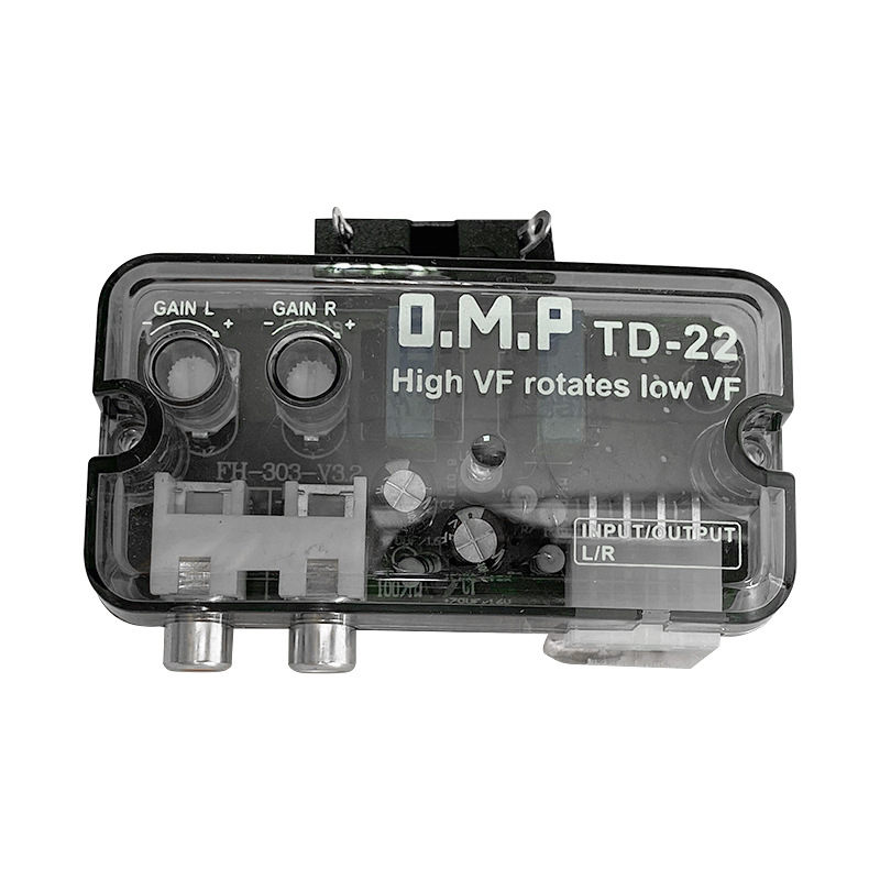 Jin Kejie automobilių garso konverteris iš aukštos į žemą dažnį 318/388, 12V, 50W