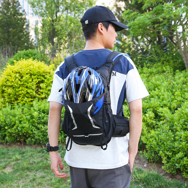Sportski ruksak za aktivnosti na otvorenom - višenamjenski, vodootporan Oxford platna, prozračan, otporan na habanje, zaštita kralježnice, s jastučićima na remenima, za planinarenje, trek i vožnju bicikla