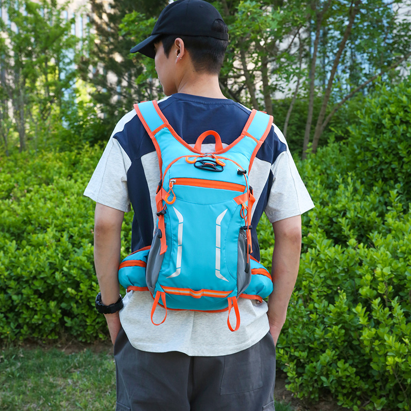 Sportski ruksak za aktivnosti na otvorenom - višenamjenski, vodootporan Oxford platna, prozračan, otporan na habanje, zaštita kralježnice, s jastučićima na remenima, za planinarenje, trek i vožnju bicikla