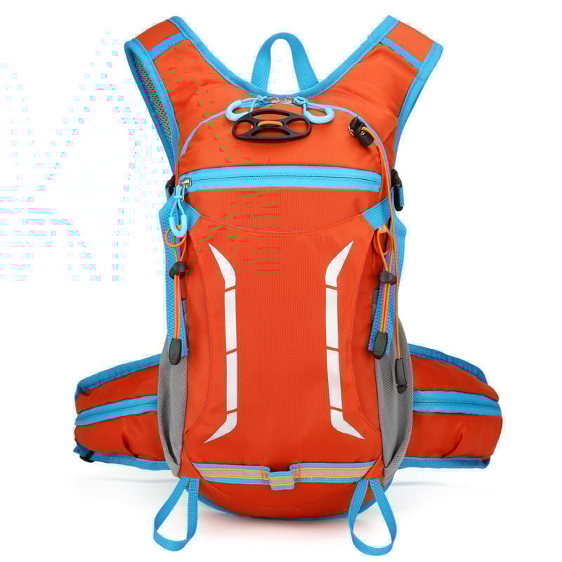 Sportski ruksak za aktivnosti na otvorenom - višenamjenski, vodootporan Oxford platna, prozračan, otporan na habanje, zaštita kralježnice, s jastučićima na remenima, za planinarenje, trek i vožnju bicikla