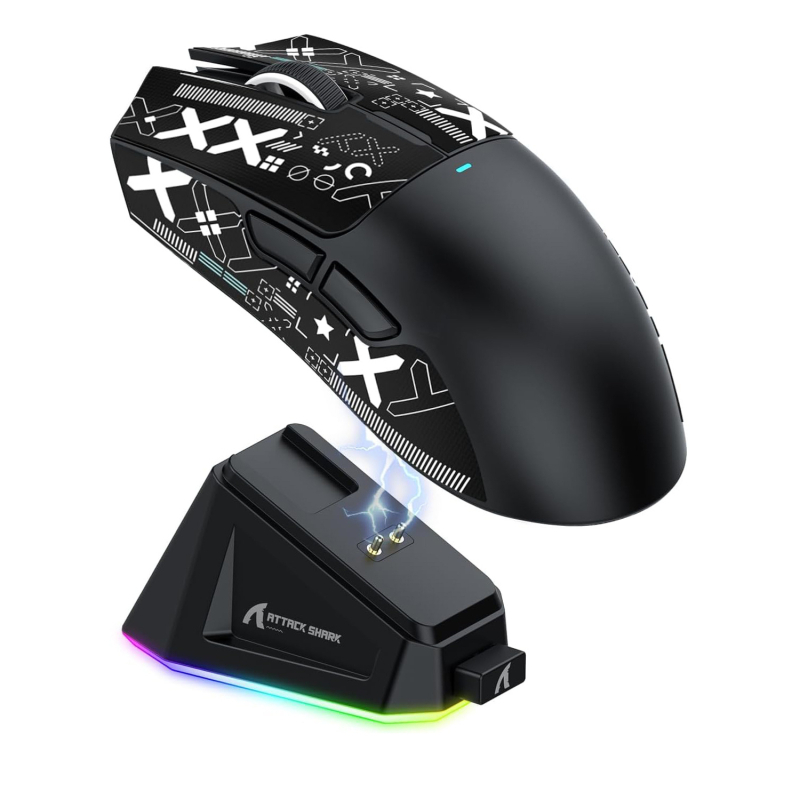Bežični gaming miš X11, 2 tipke, ergonomski dizajn, Plug-and-Play