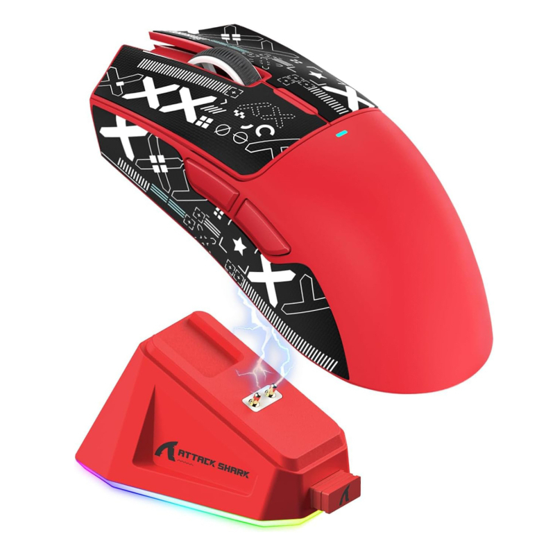 Bežični gaming miš X11, 2 tipke, ergonomski dizajn, Plug-and-Play