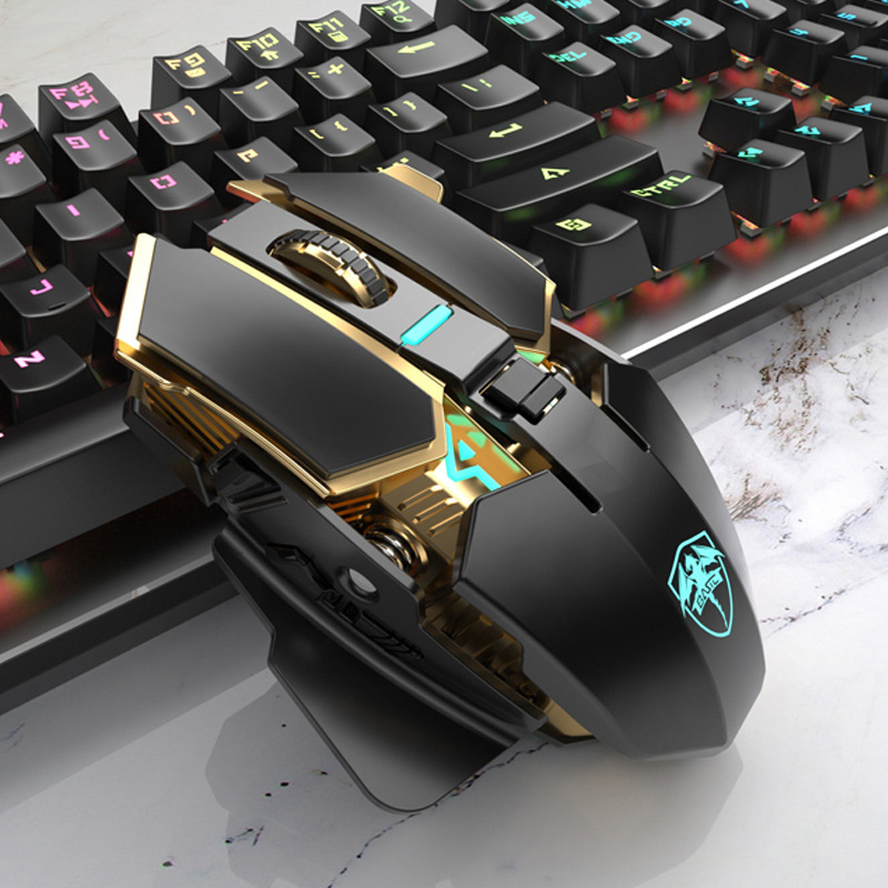 Οπτικό USB ποντίκι με ενσύρματη και 2,4GHz ασύρματη σύνδεση, 2400dpi, 6 πλήκτρα