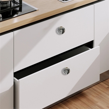 Cilindrična moderna ručka za ormar i ladicu, aluminijska legura, nordijski lagani luksuz, umjetni mramor, model Marble Handle 04