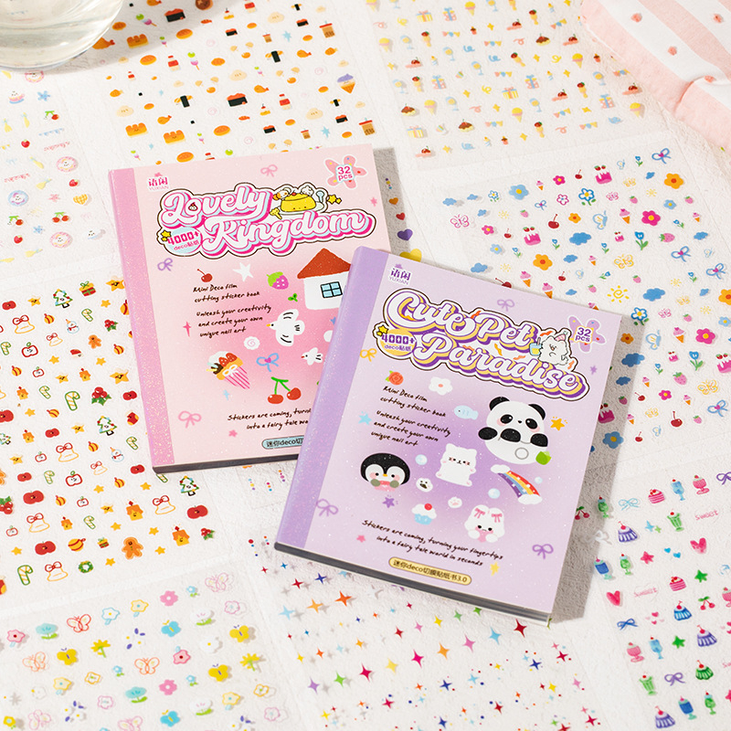 Αυτοκόλλητα νυχιών Leisurely - Υλικό PET, όμορφο στυλ, εκτύπωση