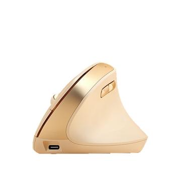 Ergonomski bežični miš s bežičnim punjenjem, 2,4 GHz veza, 6 tipki, prilagodljiv DPI 800–2400, USB sučelje