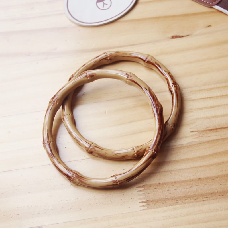 Τσάντα από ρητίνη σε σχήμα D με διαφανή δαχτυλίδι – Καλοκαίρι 2024, για χαλαρό ταξίδι, αδιάβροχη