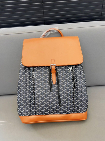 Ανδρικό επιχειρηματικό σακίδιο από γνήσιο ανάγλυφο δέρμα, χωρητικότητας κάτω από 20 L, για 16 ιντσών φορητό, αδιάβροχο, σχέδιο με γράμματα