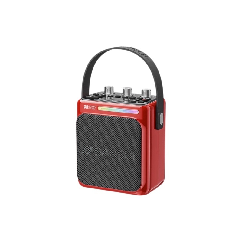 Bluetooth karaoke zvučnik s ugrađenom baterijom, 30W izlaz, Bluetooth 5.3, frekvencijski raspon 100 Hz–20 kHz, SNR ≥70 dB