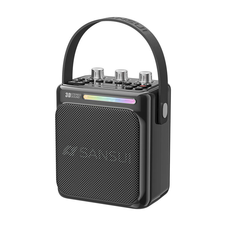 Bluetooth karaoke zvučnik s ugrađenom baterijom, 30W izlaz, Bluetooth 5.3, frekvencijski raspon 100 Hz–20 kHz, SNR ≥70 dB