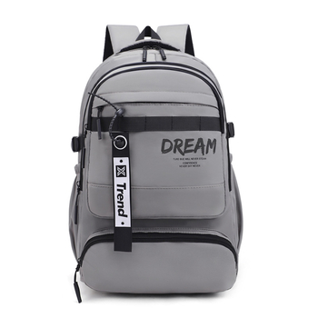 Ruksak, unisex, najlon, gradski stil, proširivi (Kapacitet: 20–35 L; Uzorak: slova; Podstava: poliester; Sustav nošenja: zračne naramenice)