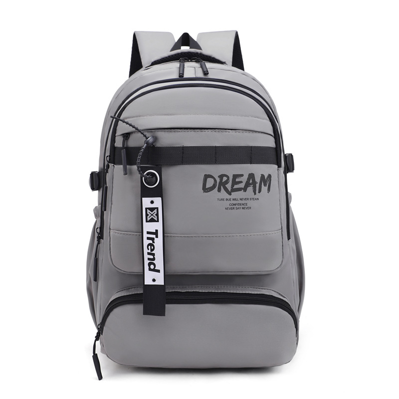 Ruksak, unisex, najlon, gradski stil, proširivi (Kapacitet: 20–35 L; Uzorak: slova; Podstava: poliester; Sustav nošenja: zračne naramenice)