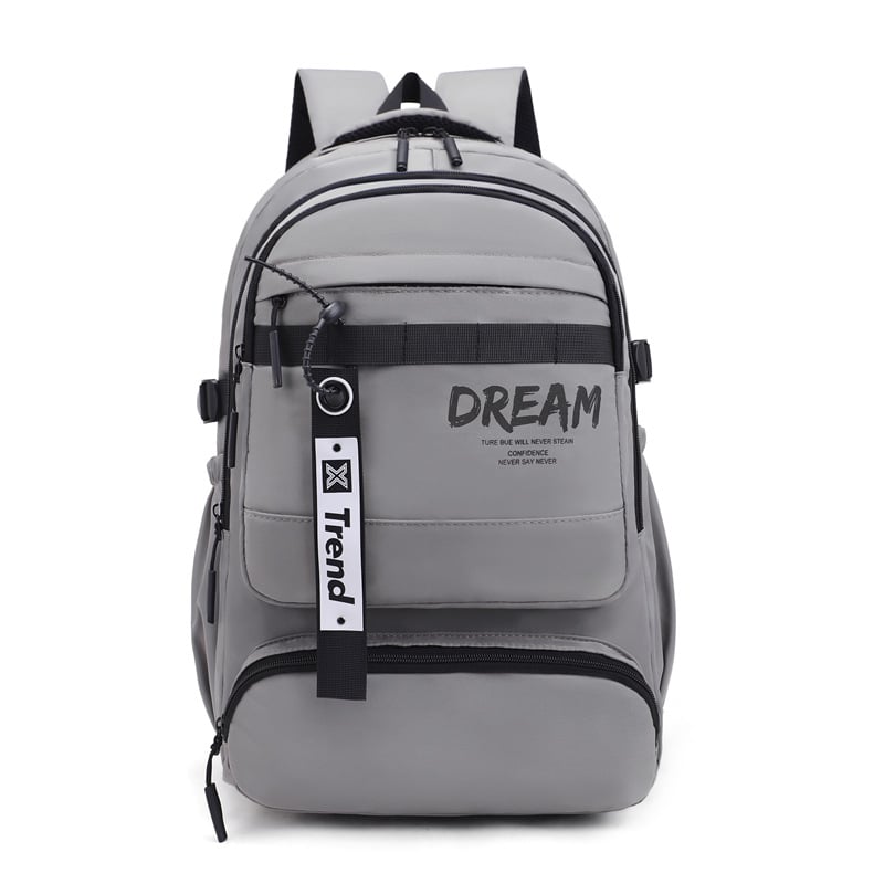Ruksak, unisex, najlon, gradski stil, proširivi (Kapacitet: 20–35 L; Uzorak: slova; Podstava: poliester; Sustav nošenja: zračne naramenice)