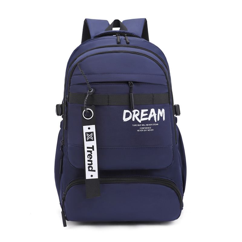Ruksak, unisex, najlon, gradski stil, proširivi (Kapacitet: 20–35 L; Uzorak: slova; Podstava: poliester; Sustav nošenja: zračne naramenice)