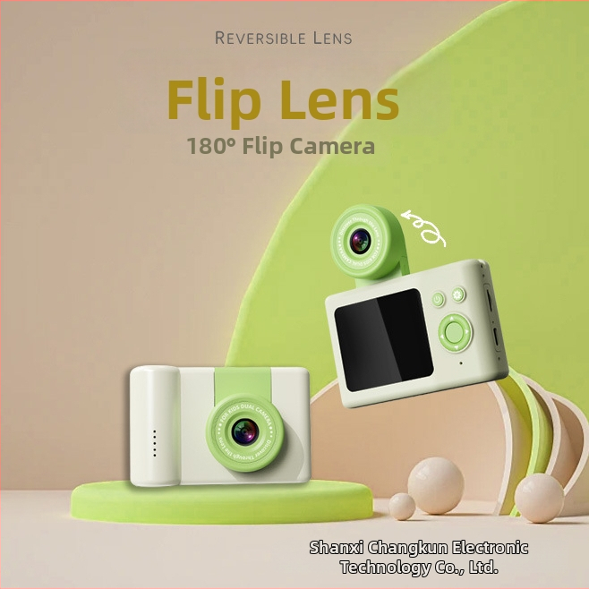 C1 gyermekeknek szóló digitális kamera, 2,4 hüvelykes LCD kijelzővel, TF-kártya tárhely, ABS ház, 3–5 órás akkumulátor-élettartam, fényképezés/videó/szűrők