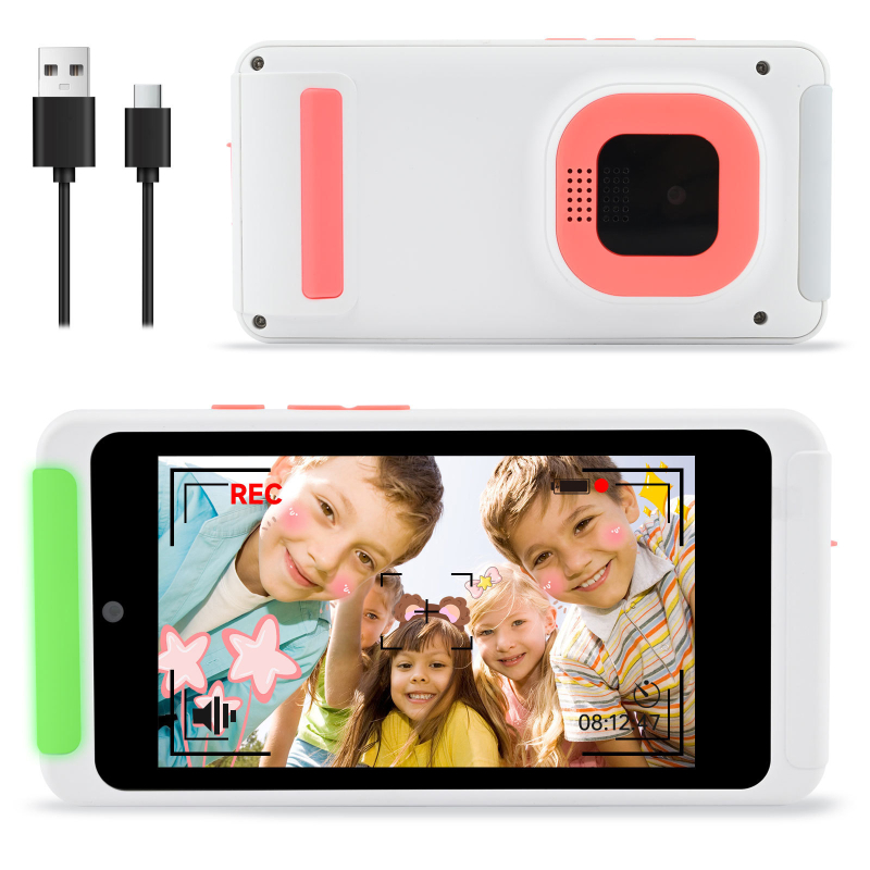 Cameră AI pentru selfie cu senzor CMOSS de 8MP, zoom optic 4x, zoom digital 4x, rezoluție maximă 3650x2190, ecran tactil