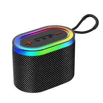 Erőteljes basszusú Bluetooth hangszóró, beépített 1000–1200 mAh akkumulátor, USB tápegység, Bluetooth 5.3, 5W kimenet, 10 m hatótávolság