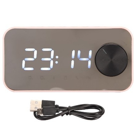 Bluetooth hangszóró hordozható asztali és kültéri használatra, USB tápegység, beépített 1000–1200mAh akkumulátor, Bluetooth 5.3, 20Hz-20kHz, SNR ≥75dB, 5W, ABS ház, 10 m hatótáv