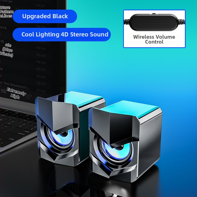 Saida V-158 Počítačový reproduktor s USB rozhraním, 3.5 mm audio jack, 40Hz–20kHz, Výstupný výkon 3W